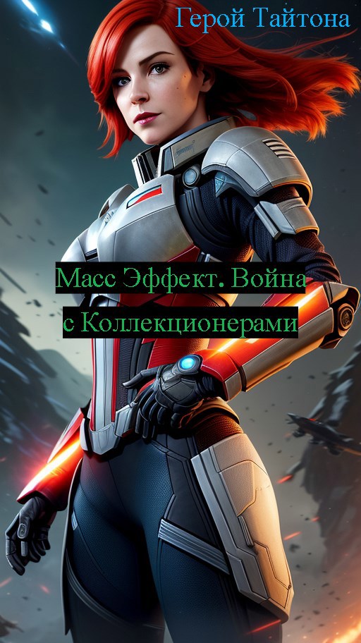 Обложка произведения Масс Эффект. Война с Коллекционерами