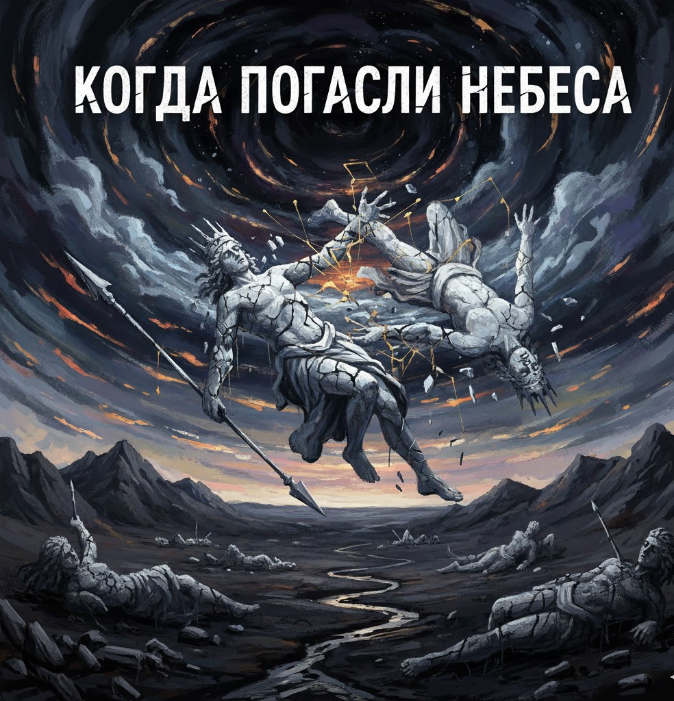Обложка произведения Когда Погасли Небеса