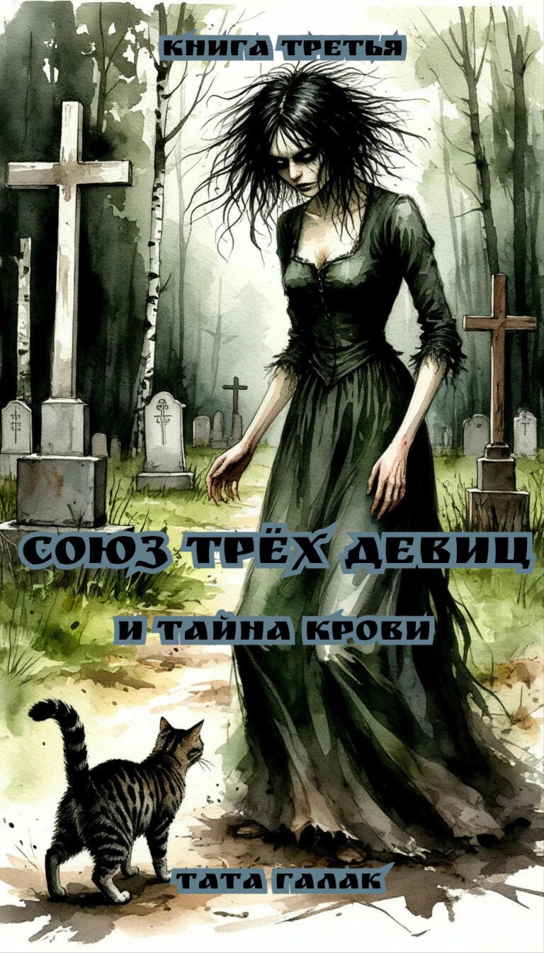 Обложка произведения Союз трёх девиц и тайна крови