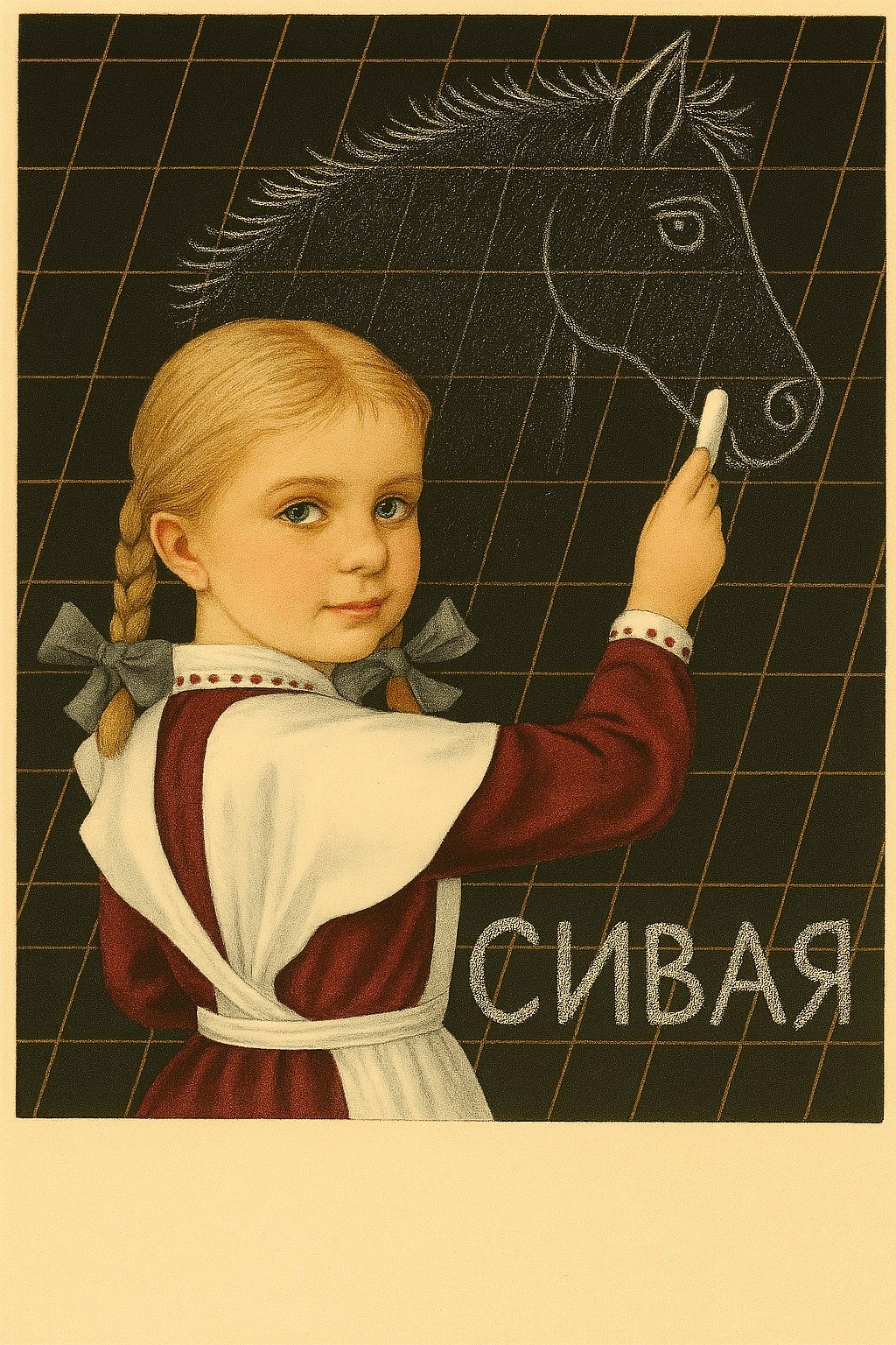 Обложка произведения Сивая