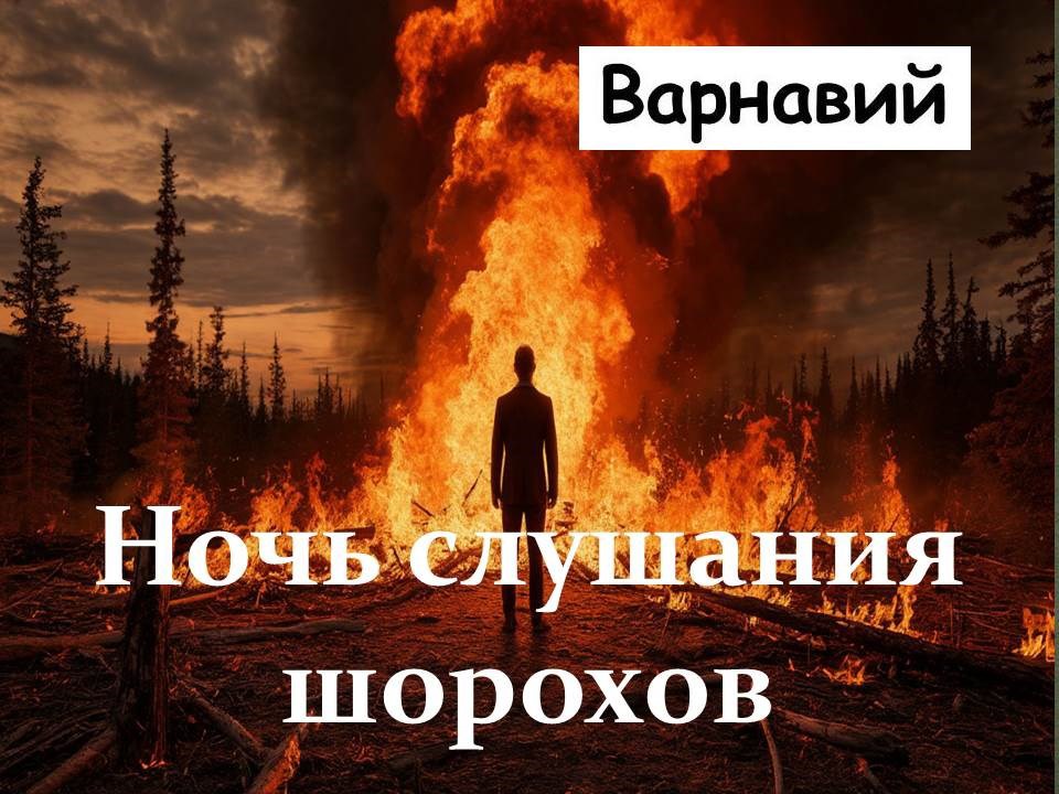 Обложка произведения Ночь слушания шорохов