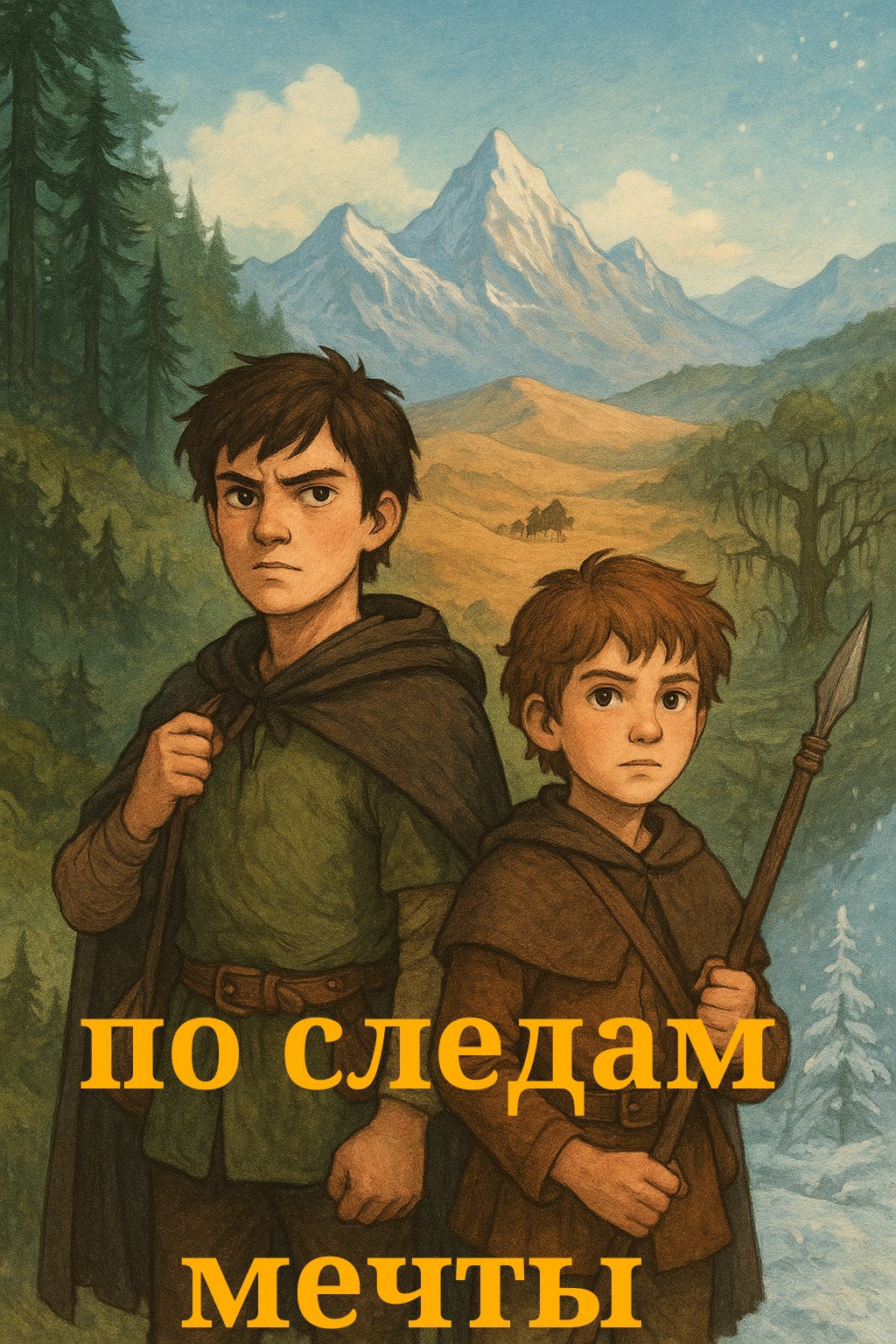 Обложка произведения По следам мечты