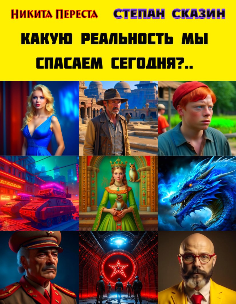 Обложка произведения Какую реальность мы спасаем сегодня?..