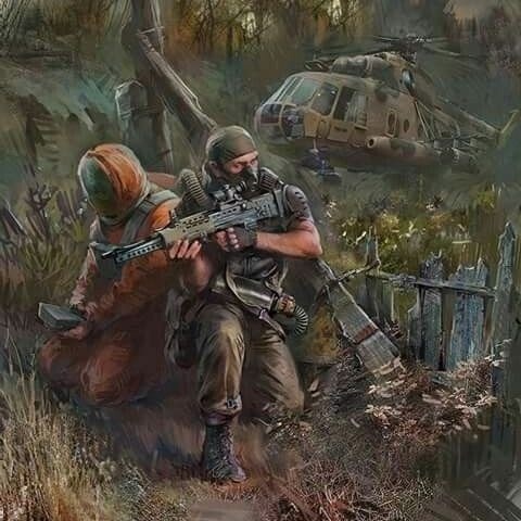 Обложка произведения S.T.A.L.K.E.R. Байки из Зоны. "Кречеты"