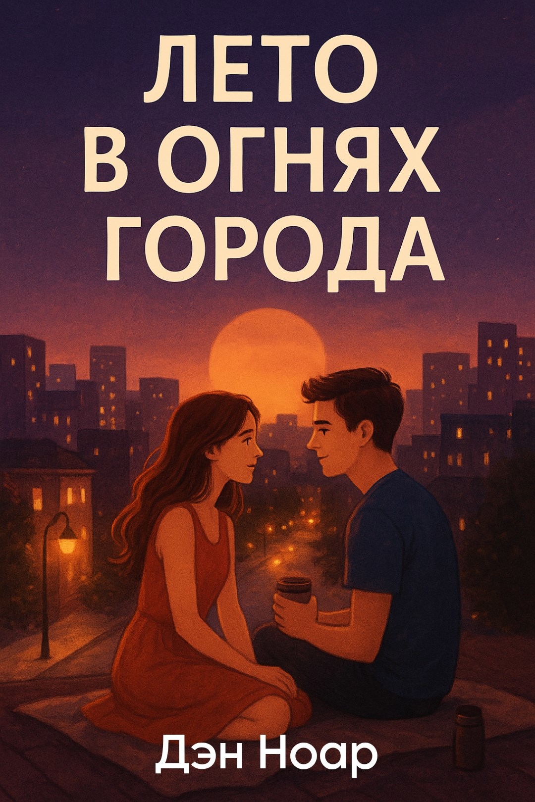 Обложка произведения Лето в огнях города