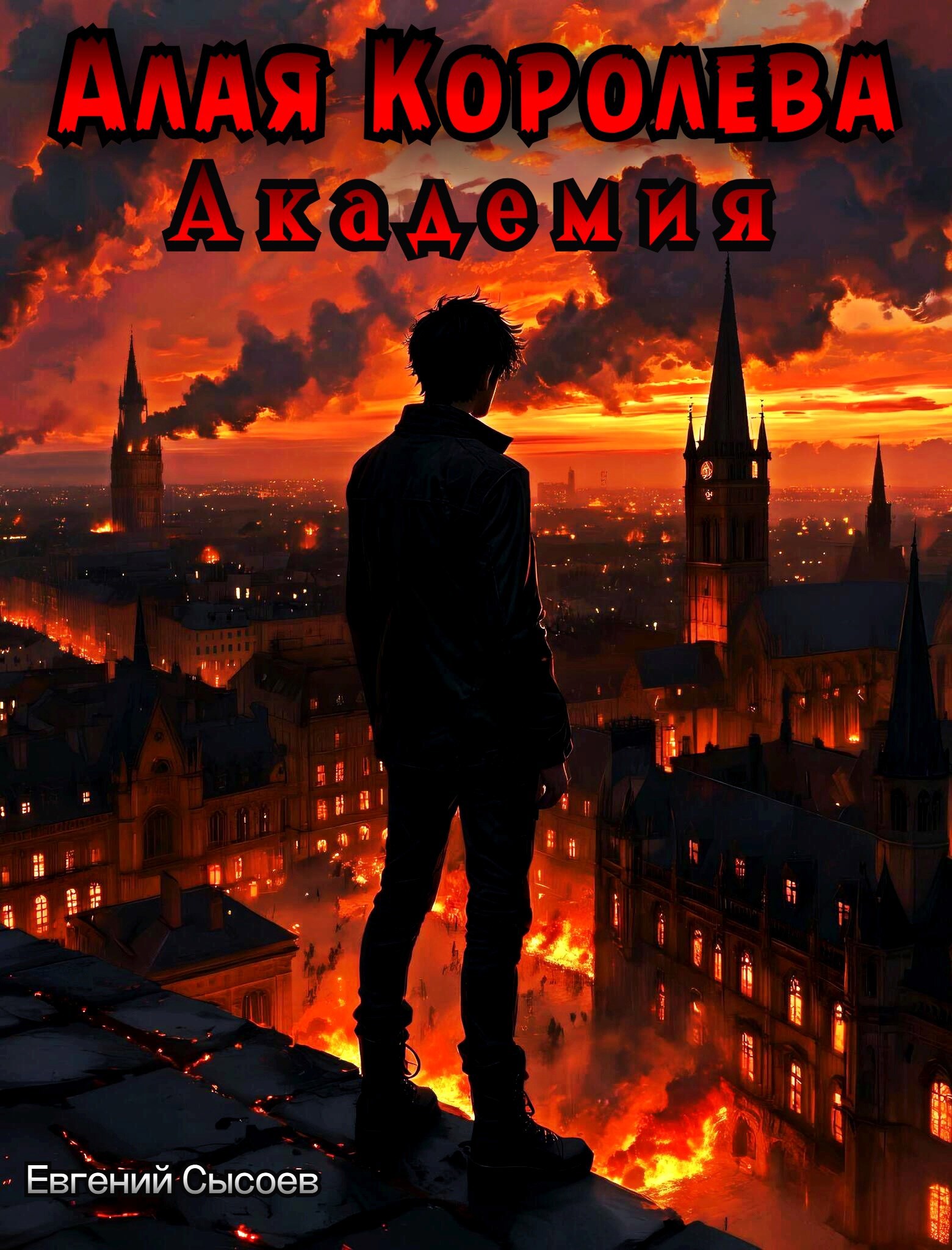 Обложка произведения Алая Королева. Академия