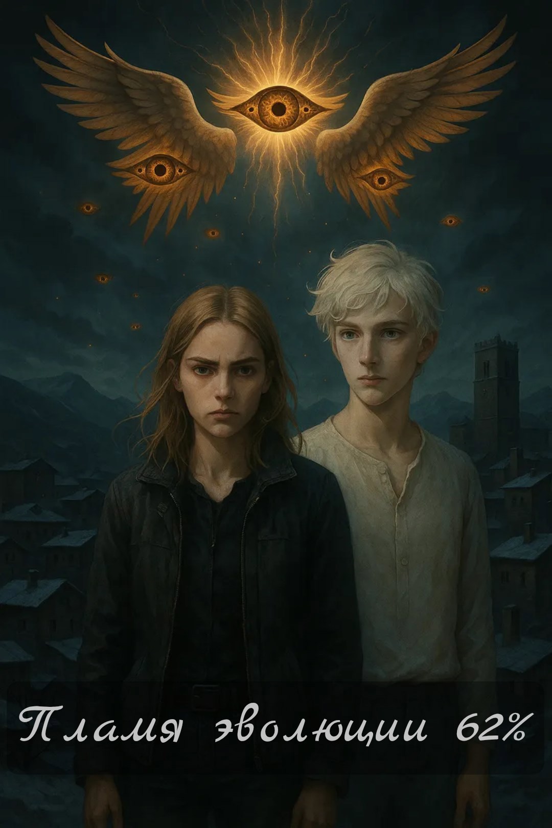 Обложка произведения Пламя Эволюции 62%