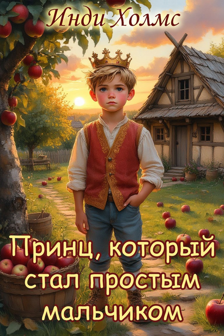 Обложка произведения Принц, который стал простым мальчиком