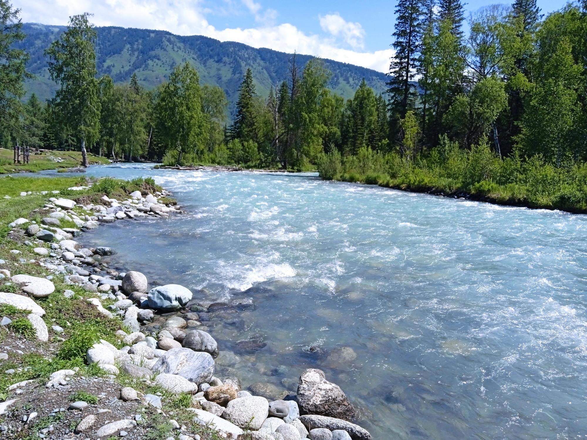 Алтайская симфония природы: река Катунь, горы и бескрайние просторы - Виктор Агеев-Полторжицкий