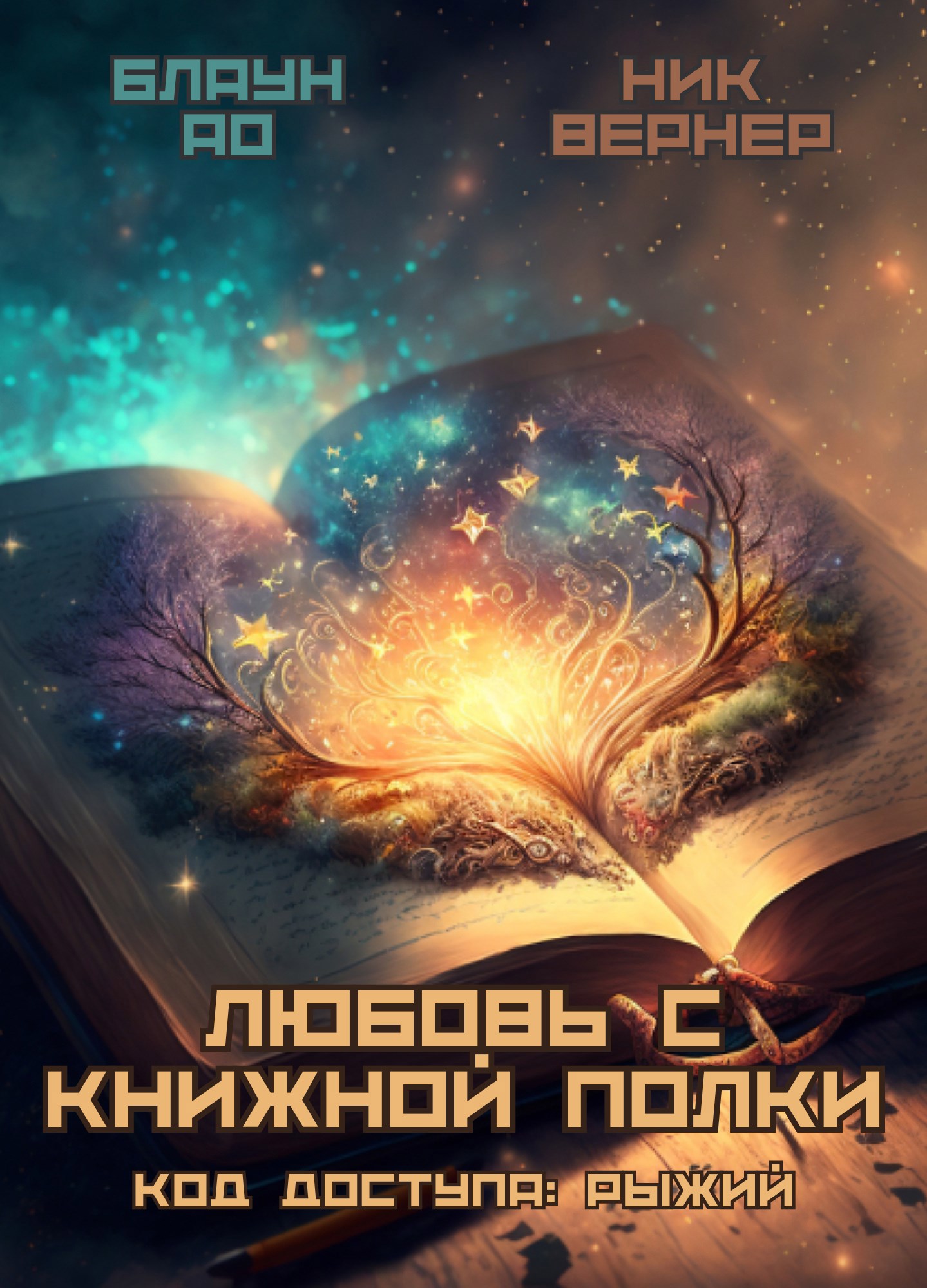 Обложка произведения Любовь с книжной полки. Код доступа: рыжий