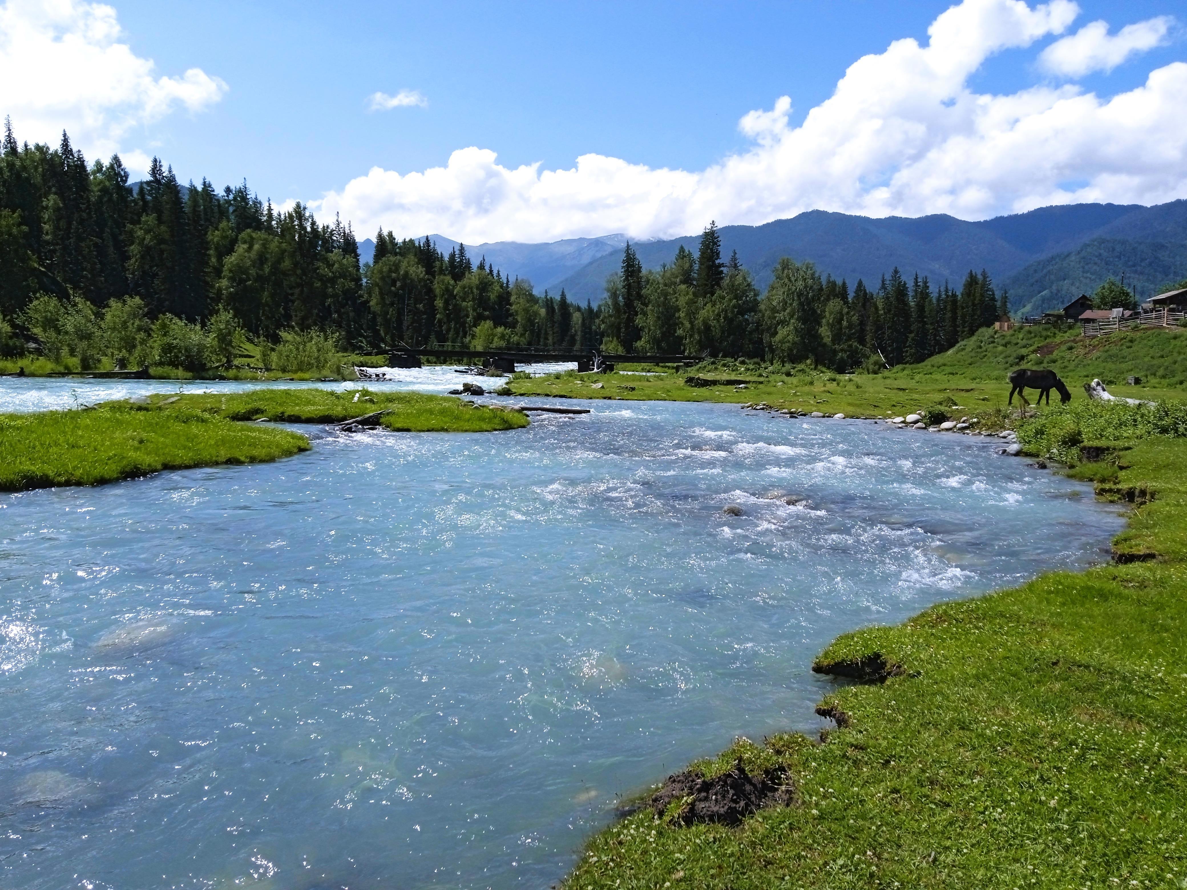 Алтайская симфония природы: река Катунь, горы и бескрайние просторы - Виктор Агеев-Полторжицкий