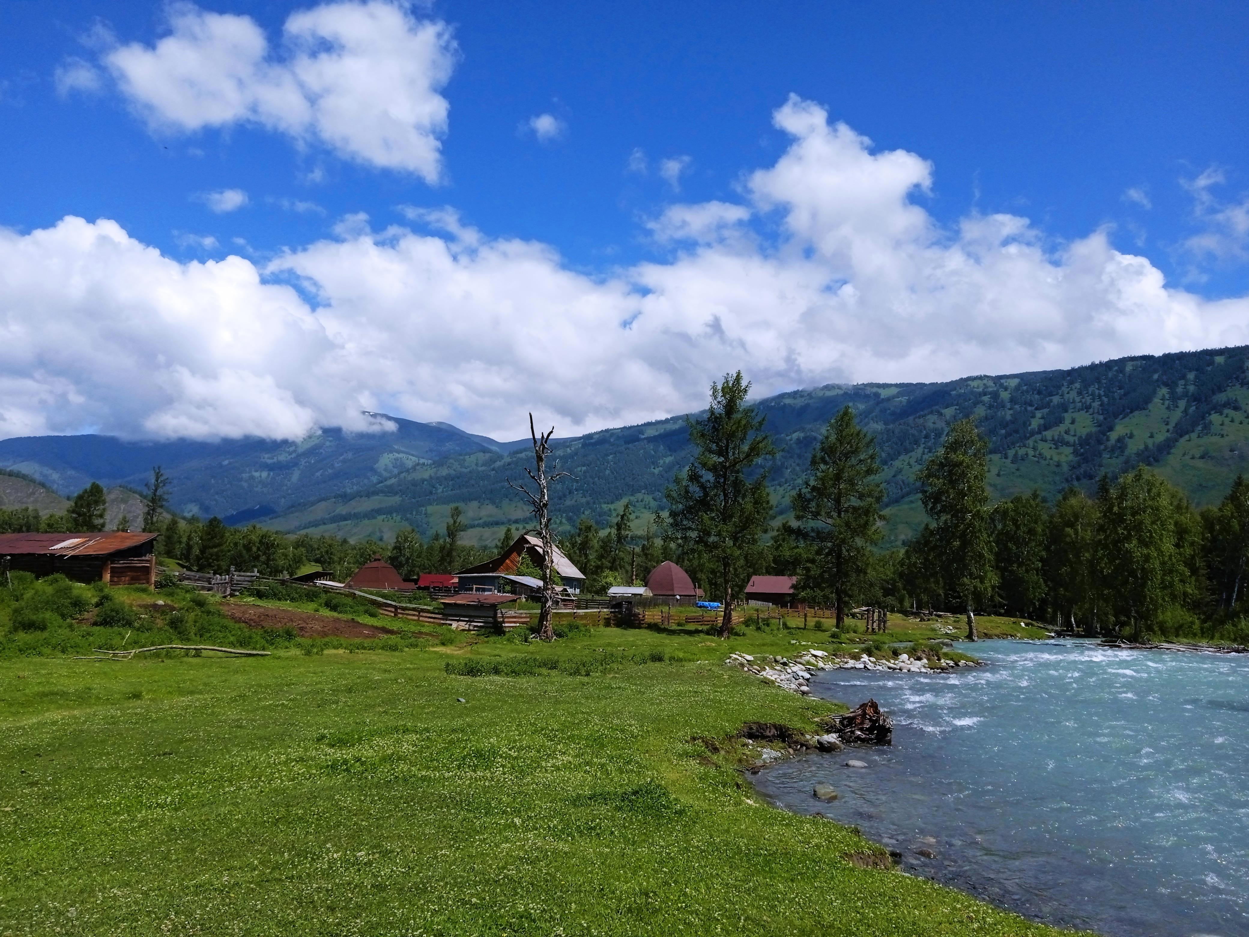 Алтайская симфония природы: река Катунь, горы и бескрайние просторы - Виктор Агеев-Полторжицкий
