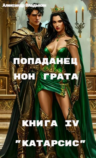 Обложка произведения Попаданец "нон грата". Книга IV. "Катарсис"