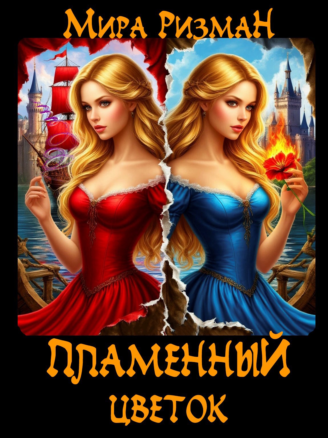 Обложка произведения Пламенный цветок
