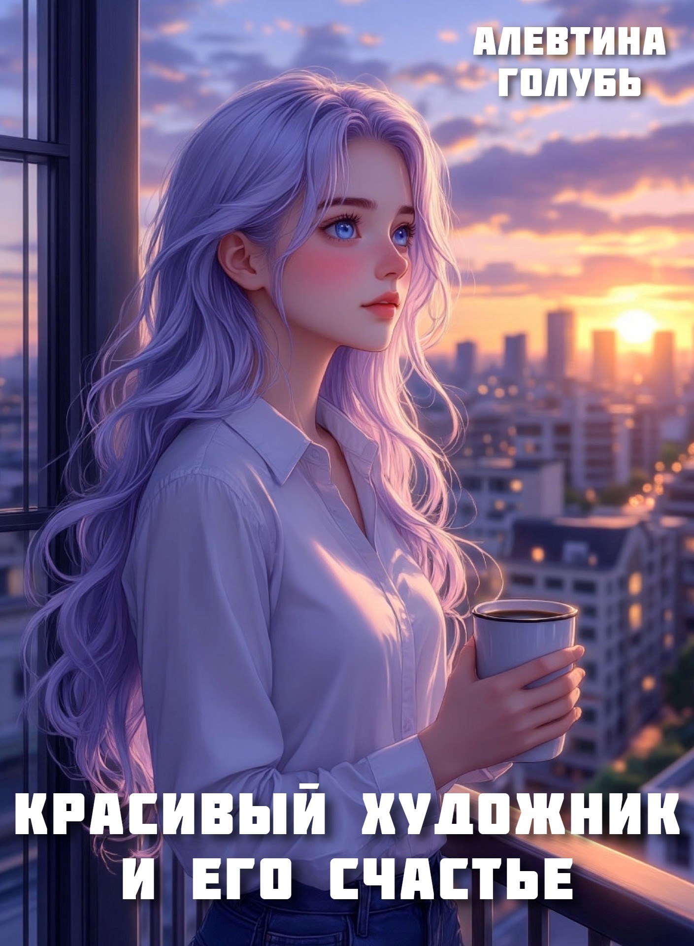 Обложка произведения Красивый художник и его счастье