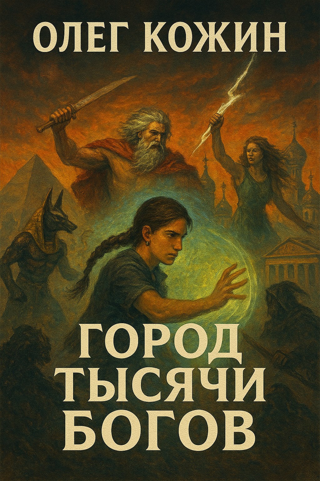 Обложка произведения Город тысячи богов (аудиокнига)