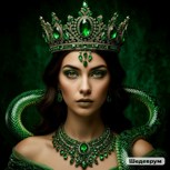 Обложка произведения Королева змей