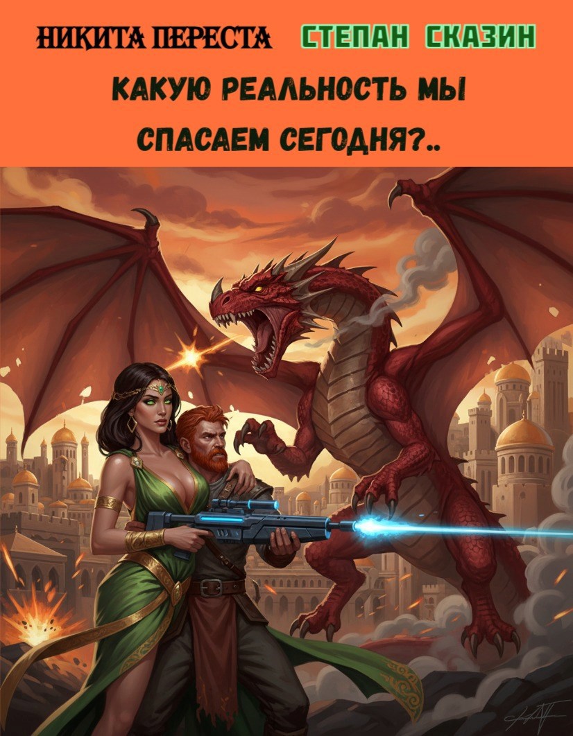 Обложка произведения Какую реальность мы спасаем сегодня?..