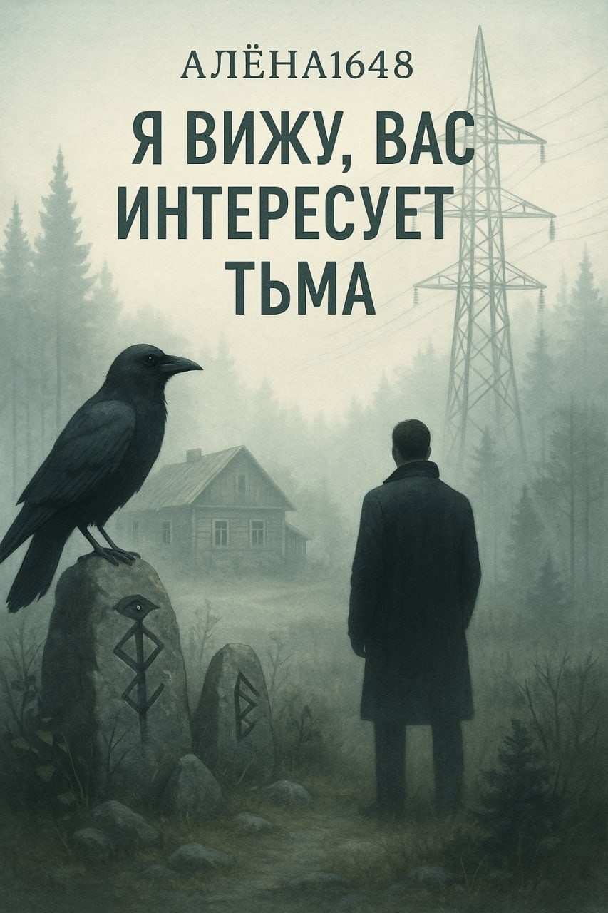 Обложка произведения Я вижу вас интересует тьма