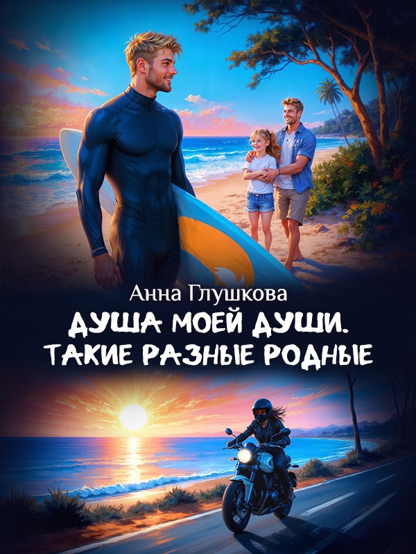 Обложка произведения Душа моей души. Такие разные родные