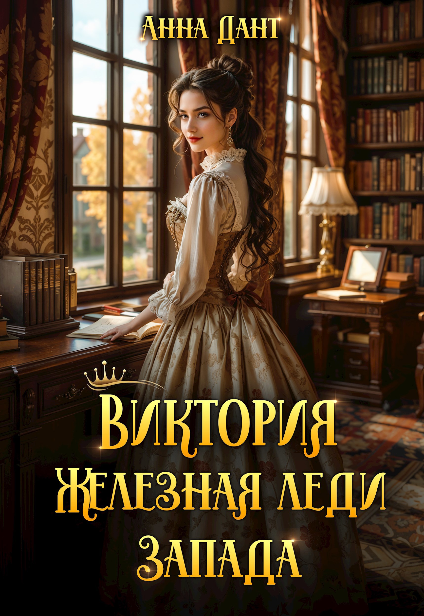 Обложка произведения Виктория Железная леди Запада