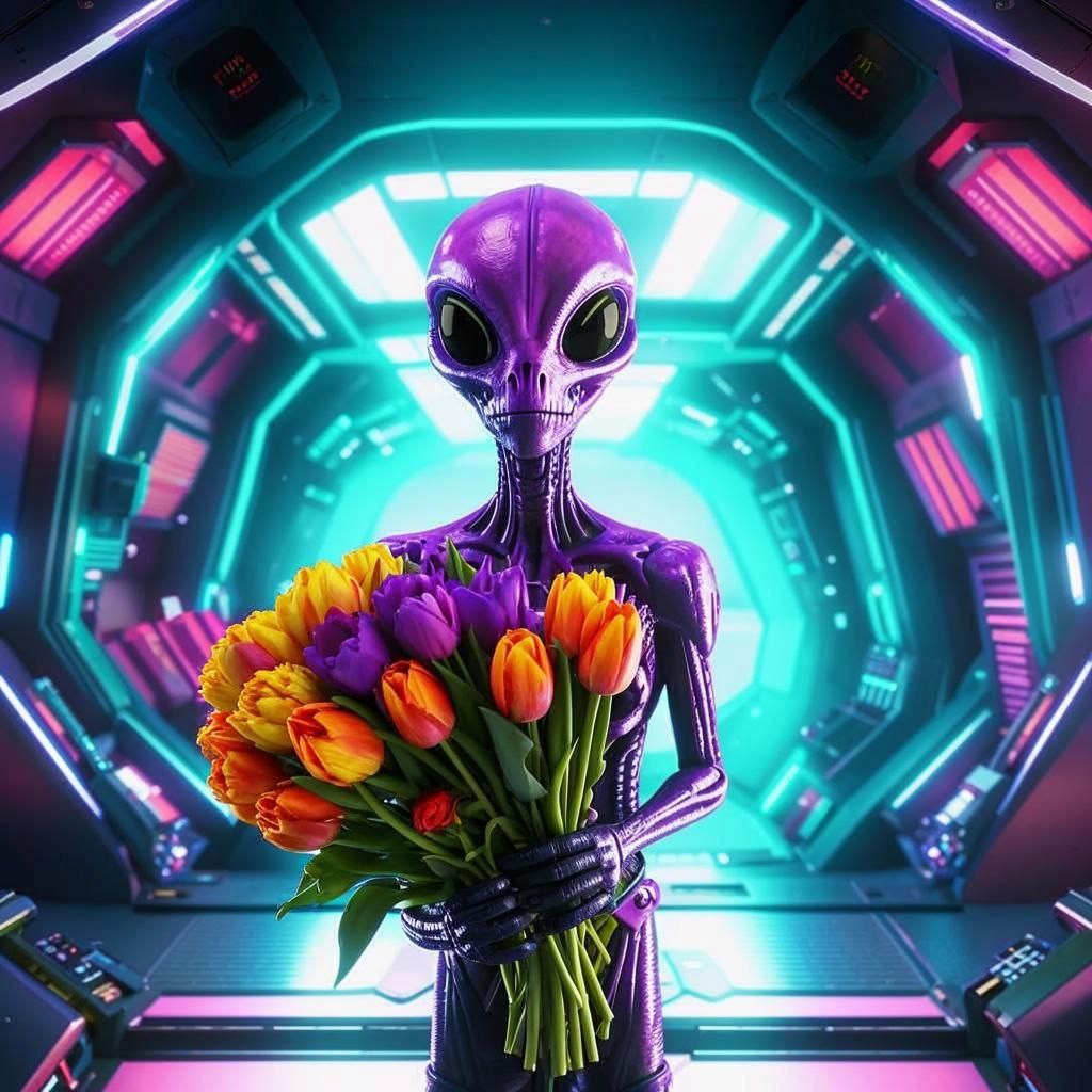 Обложка произведения Межпланетный женский день