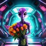 Обложка произведения Межпланетный женский день