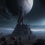 Обложка произведения Статуя на Альнитаке