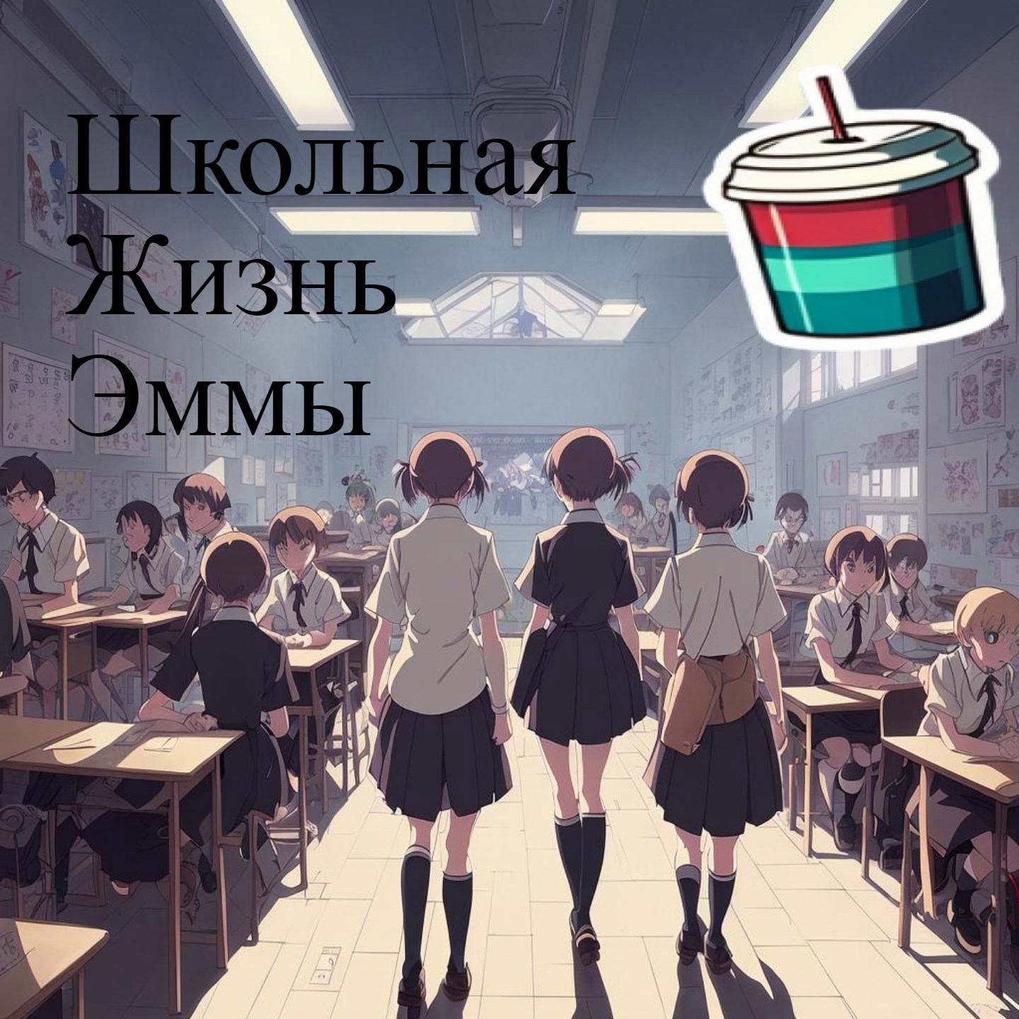Обложка произведения Школьная жизнь Эммы