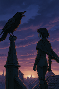 Лизетт на крыше