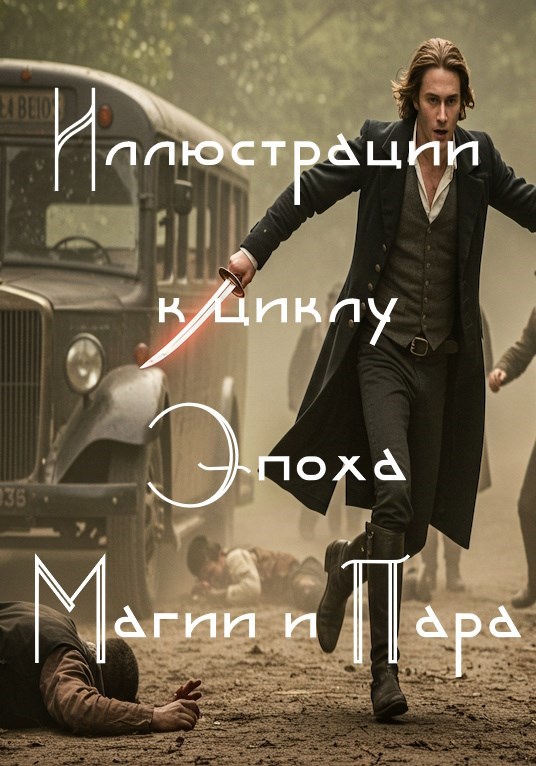 Обложка произведения Иллюстрации к циклу Эпоха Магии и Пара