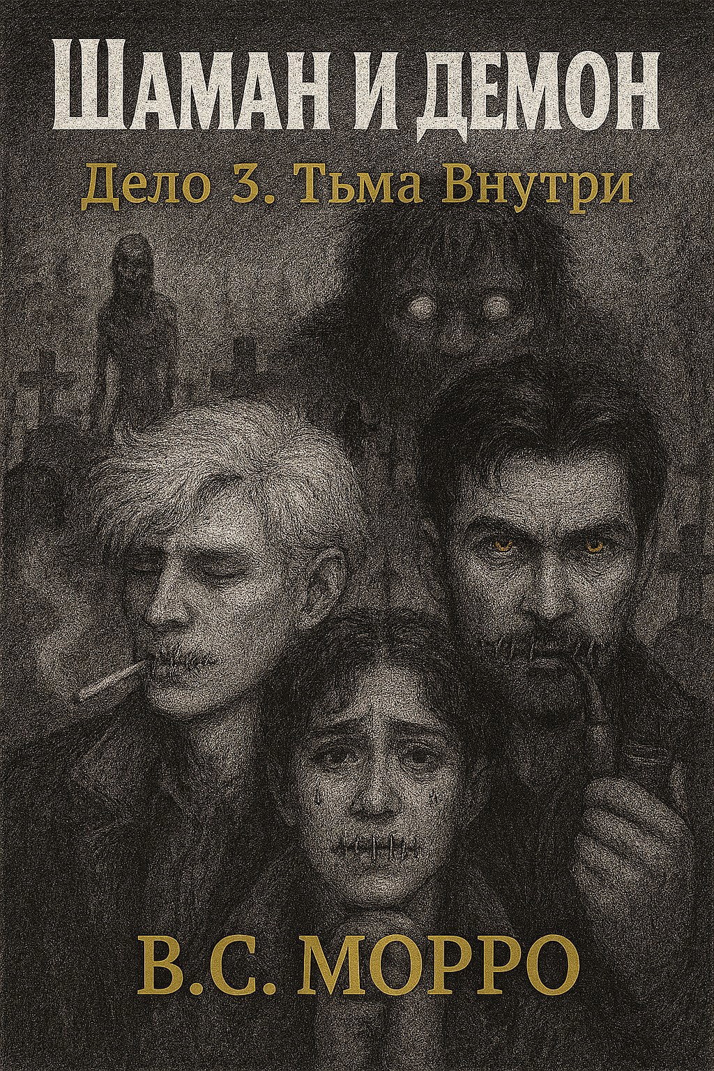 Обложка произведения ШАМАН И ДЕМОН ДЕЛО 3. ТЬМА ВНУТРИ