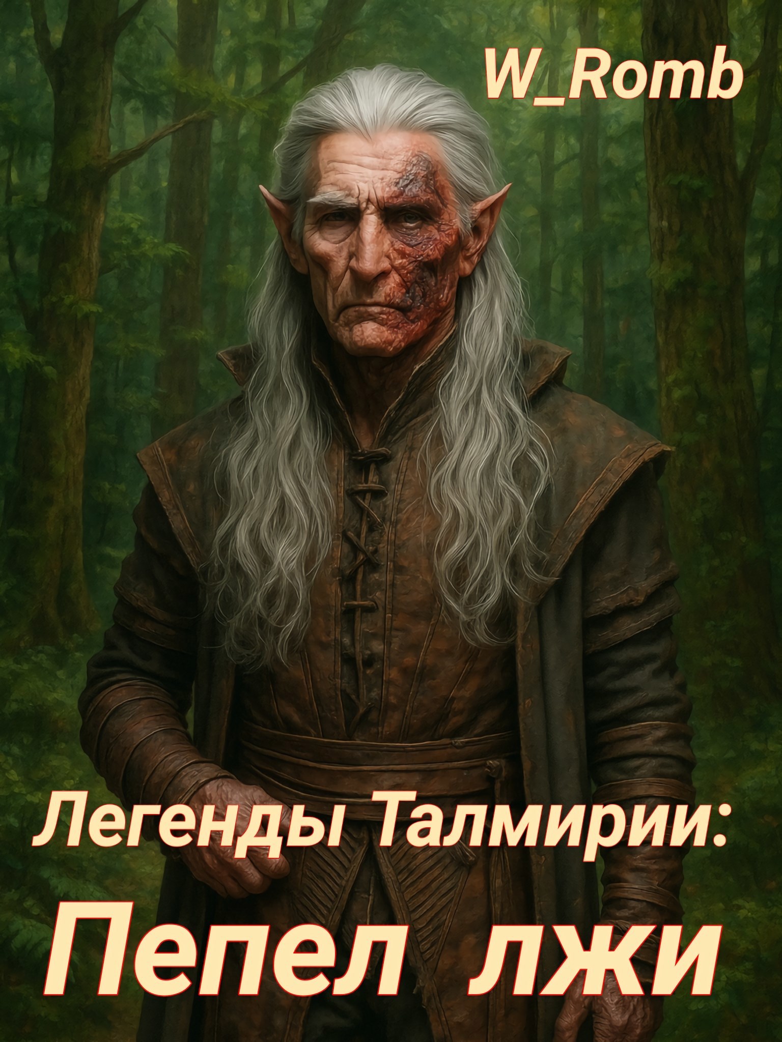 Обложка произведения Легенды Талмирии: Пепел лжи.