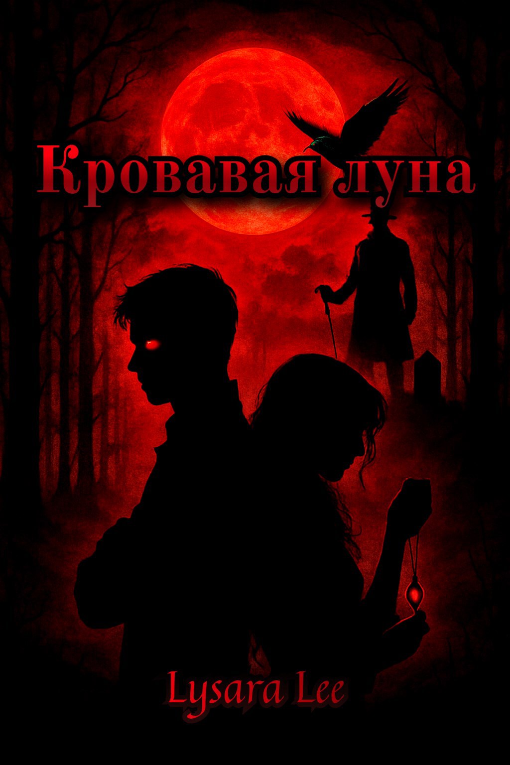Обложка произведения Кровавая луна