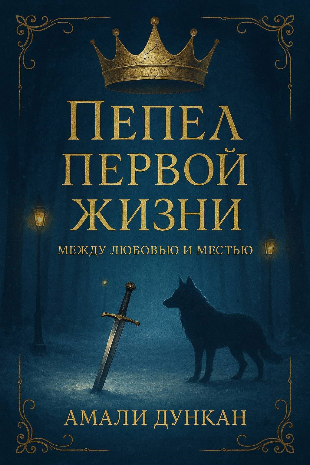 Обложка произведения Пепел первой жизни: между любовь и местью