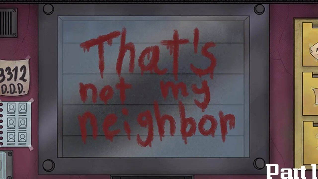 Обложка произведения That's not my Neighbor (Это не мой сосед): «Доппельгангер».