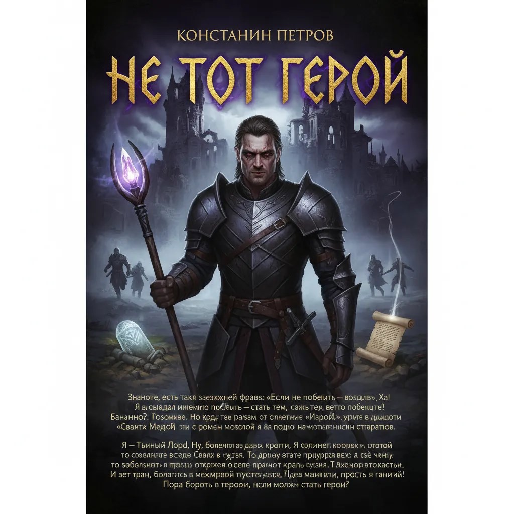 Обложка произведения Не тот герой
