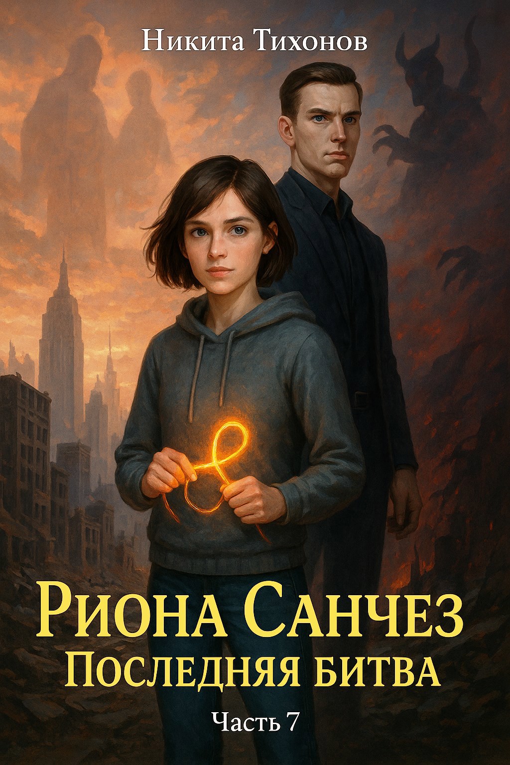 Обложка произведения Риона Санчез. Часть 7. Последняя битва