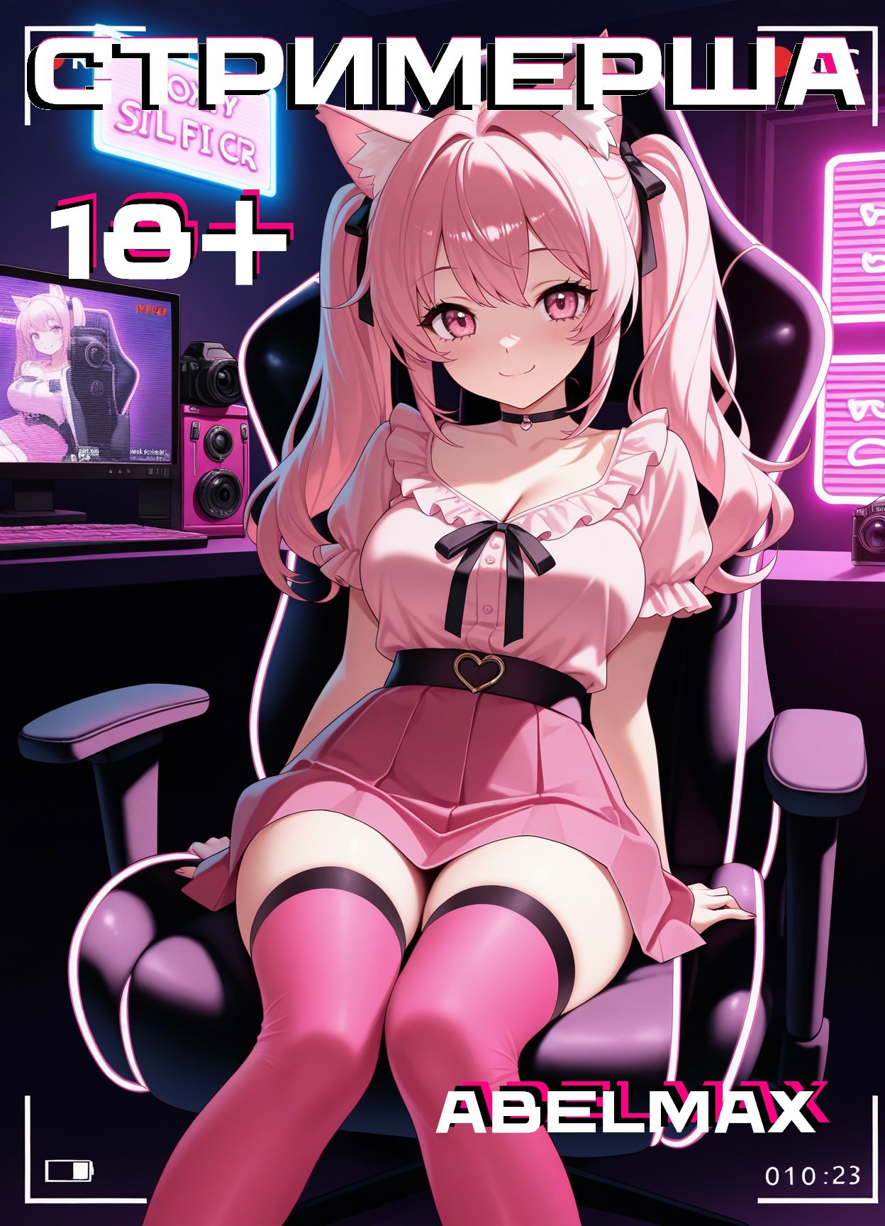 Обложка книги «Стримерша»