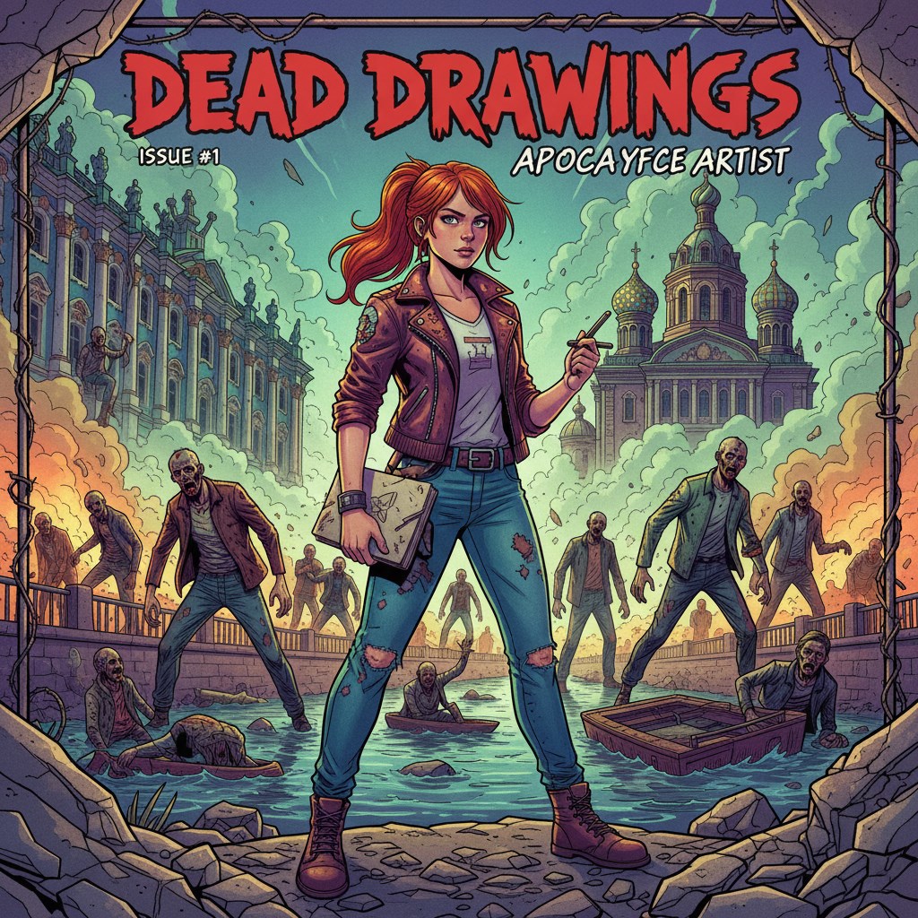 Обложка произведения Dead drawings