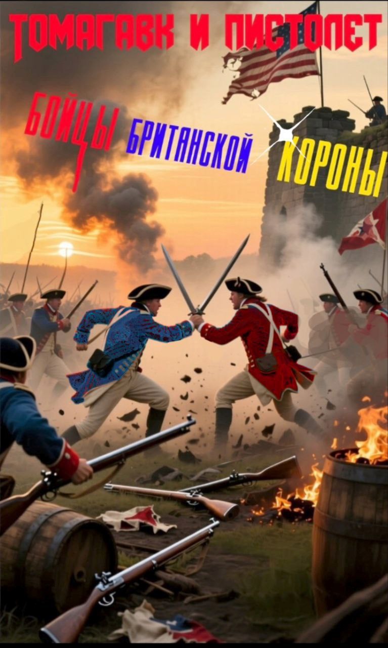 Обложка произведения Томагавк и пистолет: бойцы британской короны