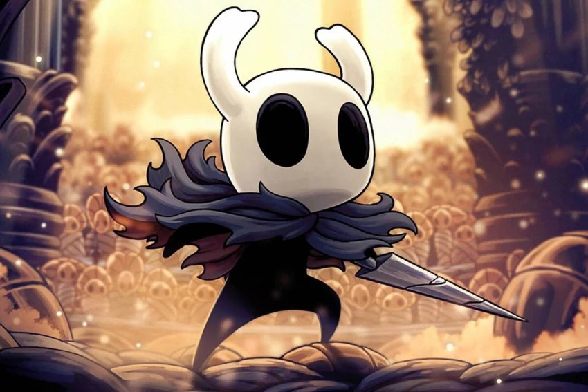 Обложка произведения Полый ниндзя. Hollow Knight