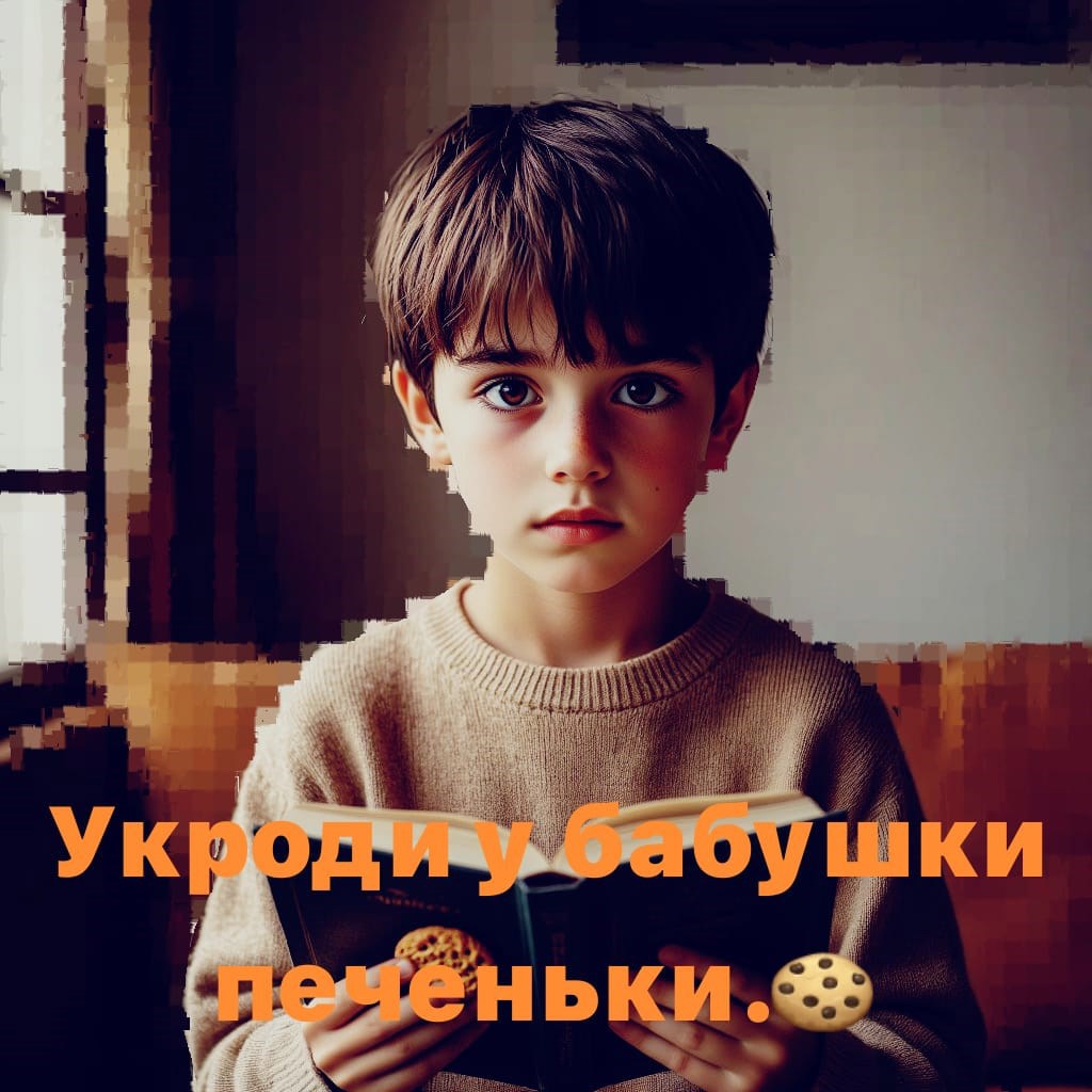 Обложка произведения Укради у бабушки печенье
