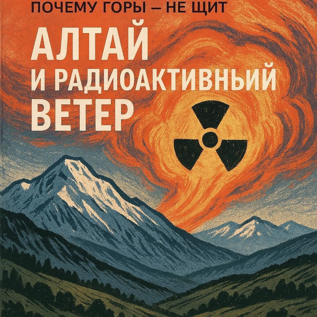 Обложка произведения Алтай и радиоактивный ветер: почему горы — не щит