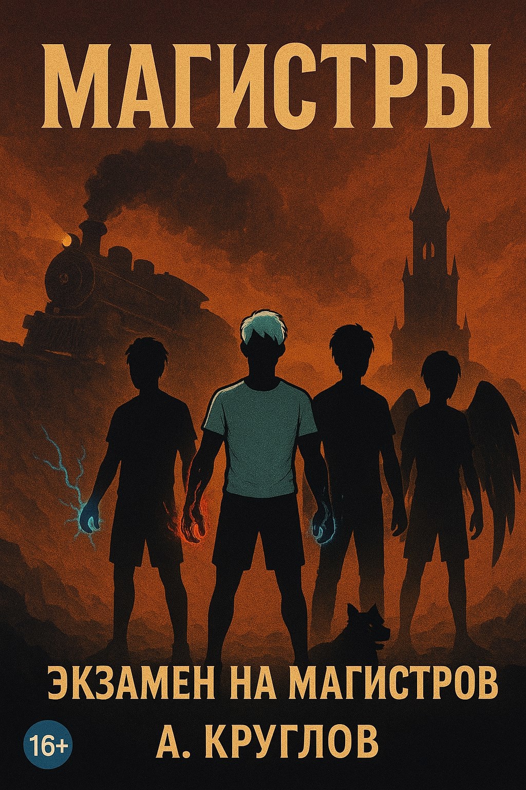 Обложка произведения магистры экзамен на магистра