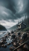 Обложка произведения Кабаны