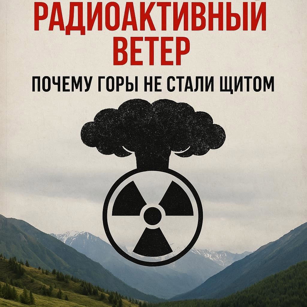 Обложка произведения Алтай в эпоху ядерной угрозы: анализ рисков радиоактивного загрязнения