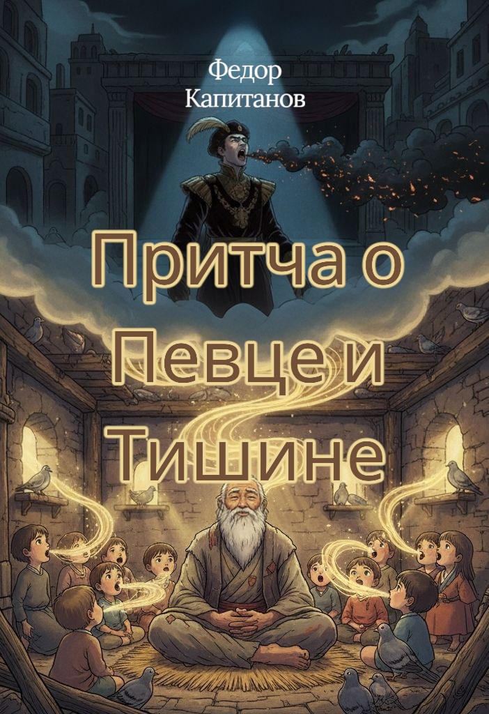Обложка произведения Притча о Певце и тишине