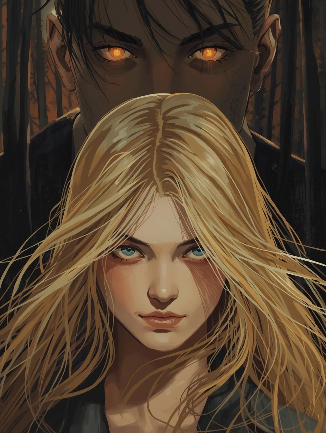 Обложка произведения Проклятие Багровой Луны: Зов Крови