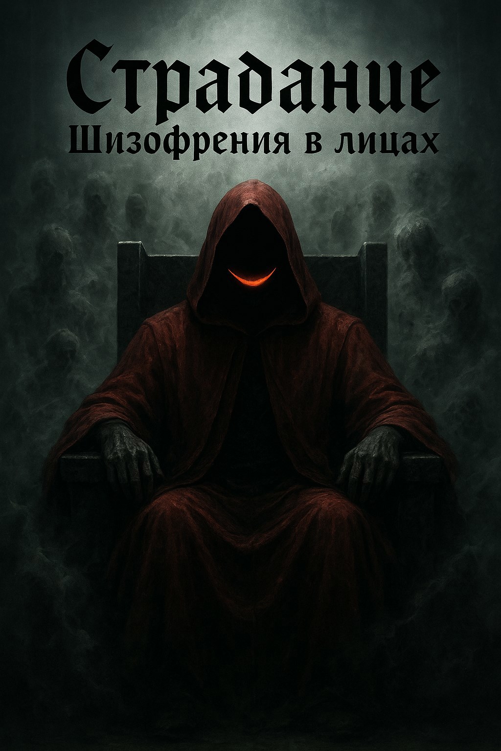 Обложка произведения "Страдание": Шизофрения в лицах